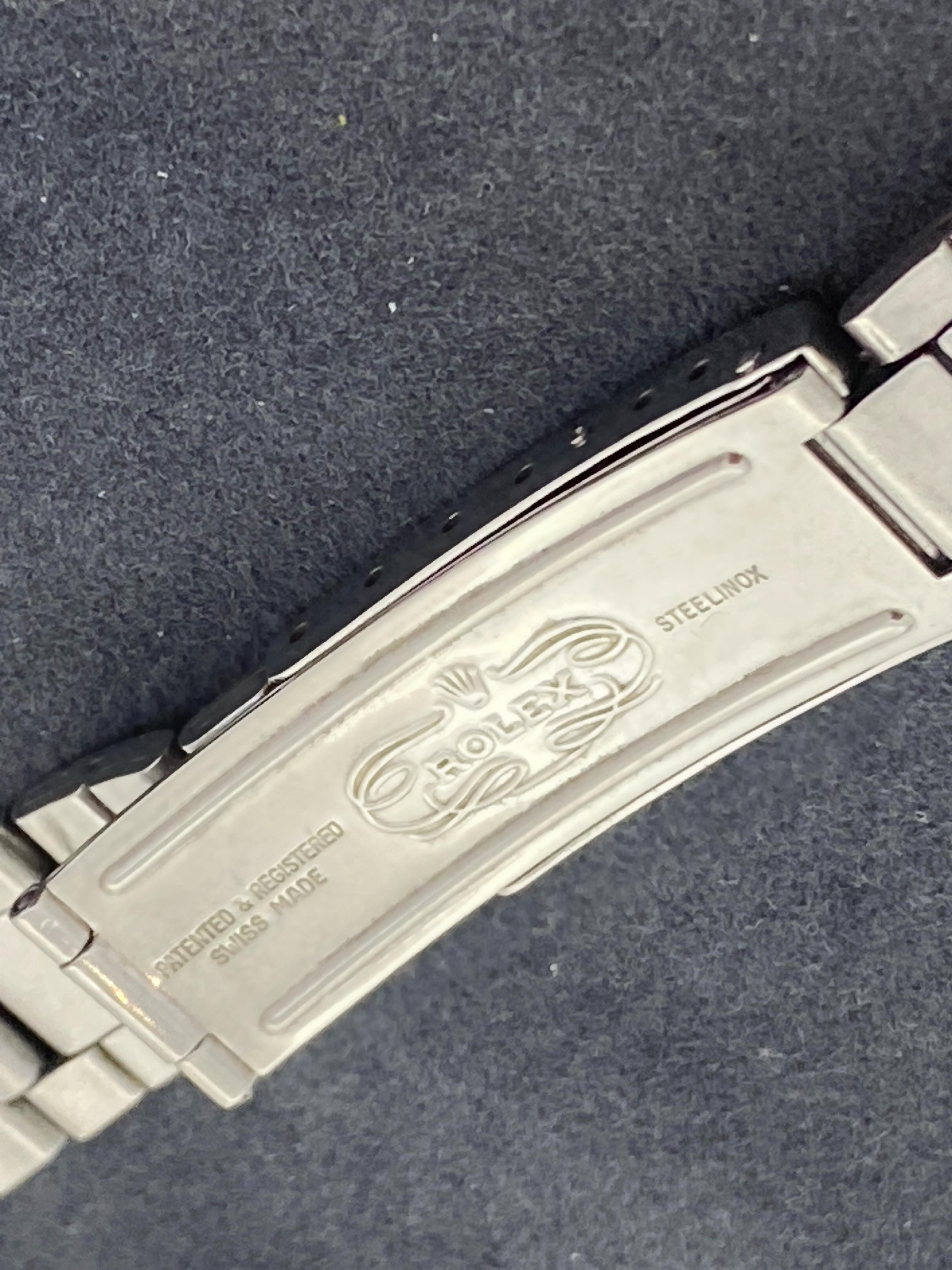 Rolex Oyster n° 257, 7835 Bracelet d'origine des années 1970, 19 mm S/Steel Longueur totale. 1