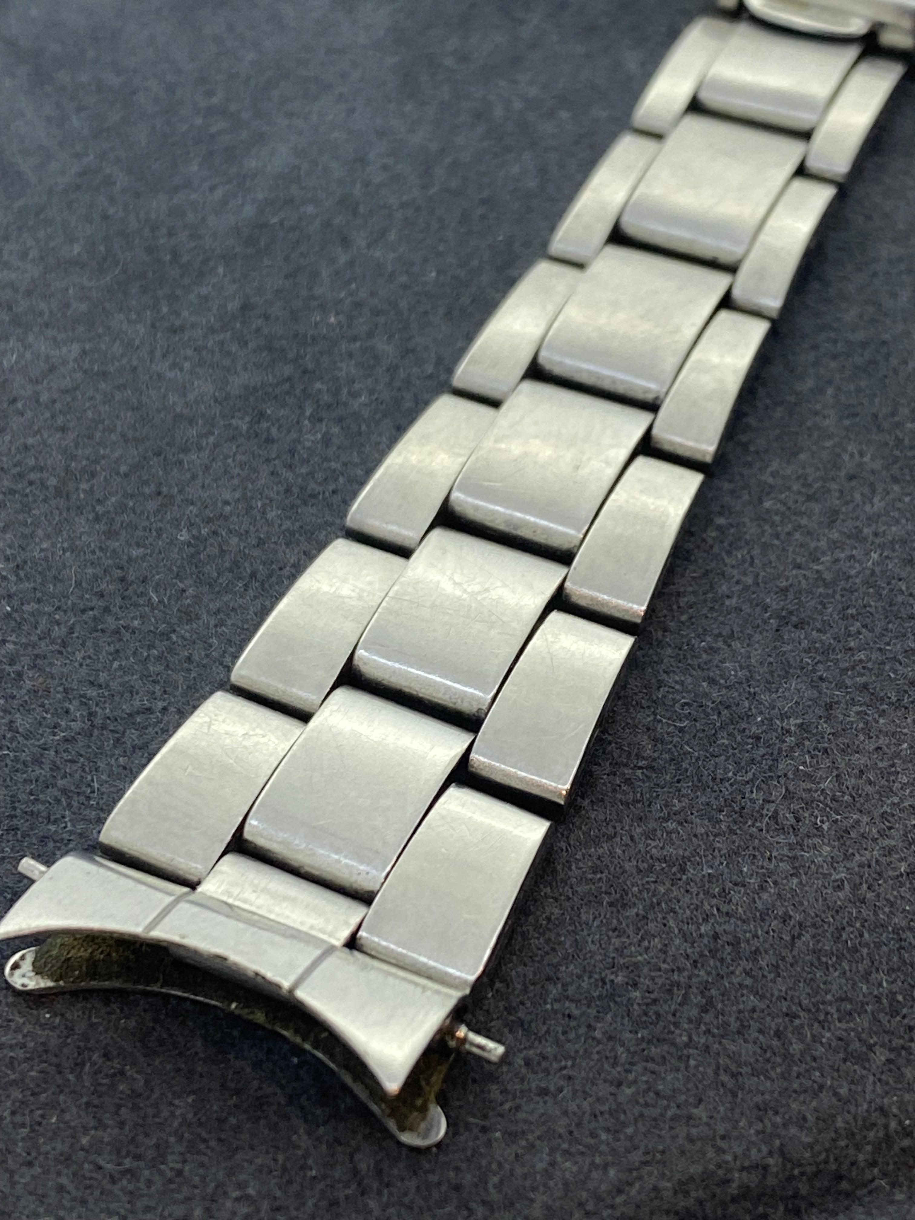 Rolex Oyster # 257, 7835 19mm S/Steel Original c1970's Bracelet. Full Length. 3