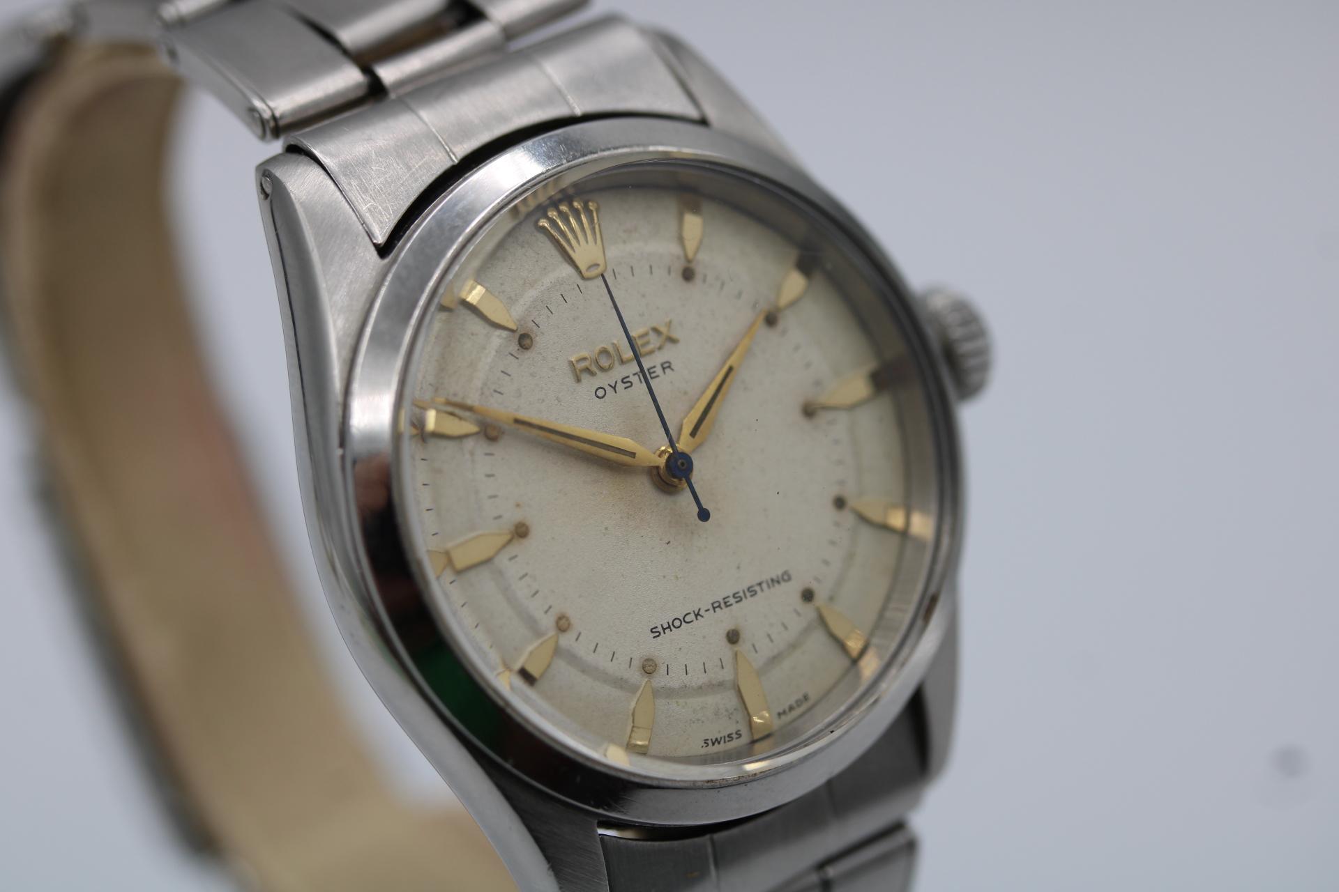 Uomo Rolex Oyster 6282 1956  Vento manuale Set completo in vendita