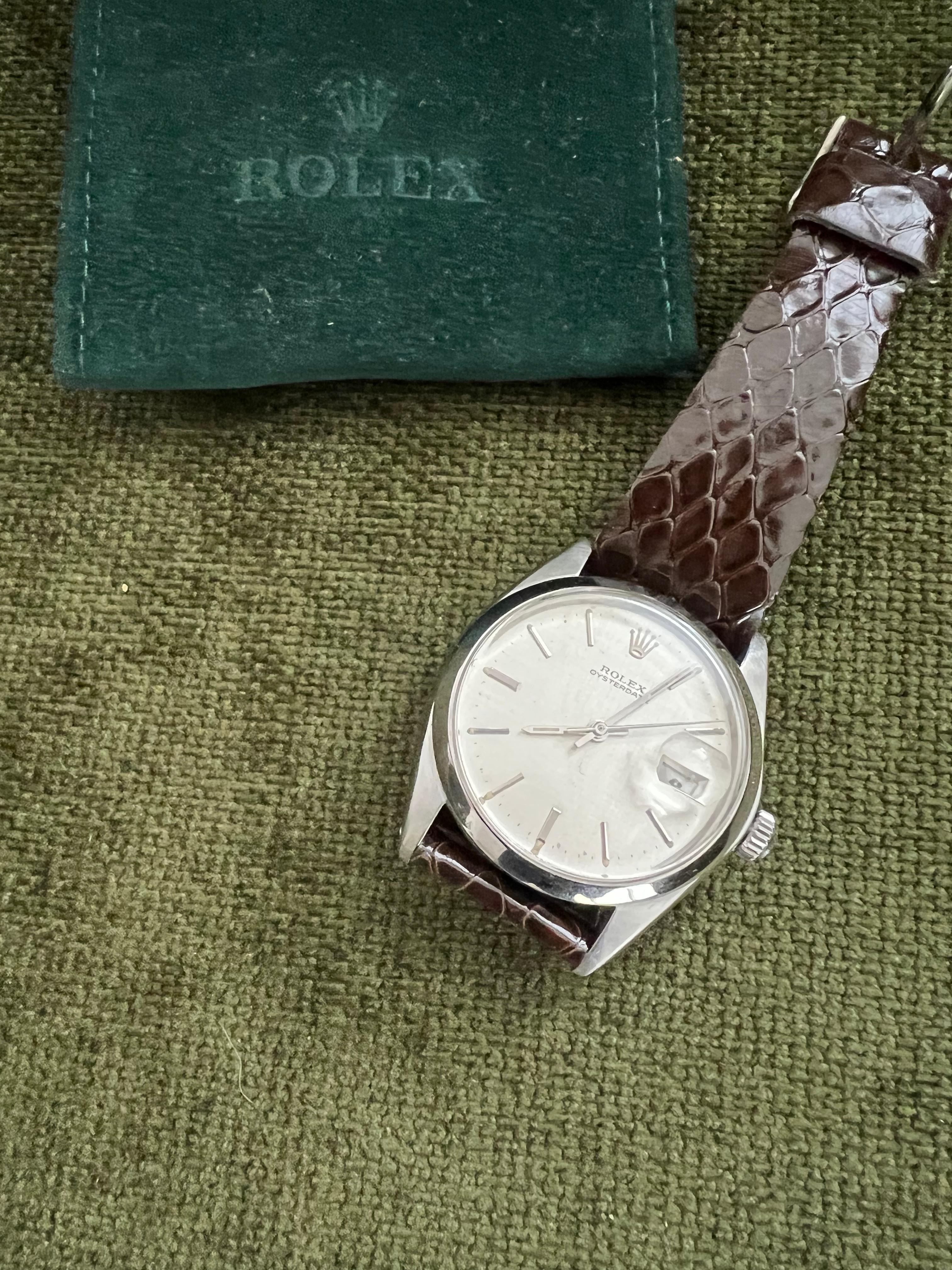 Rolex Oyster-date Precision 1970s In Excellent Condition For Sale In New York, NY