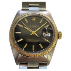 Rolex Oyster Date Ref 1505 14k SS Mens All Original 1970s 34mm Automatic RA788