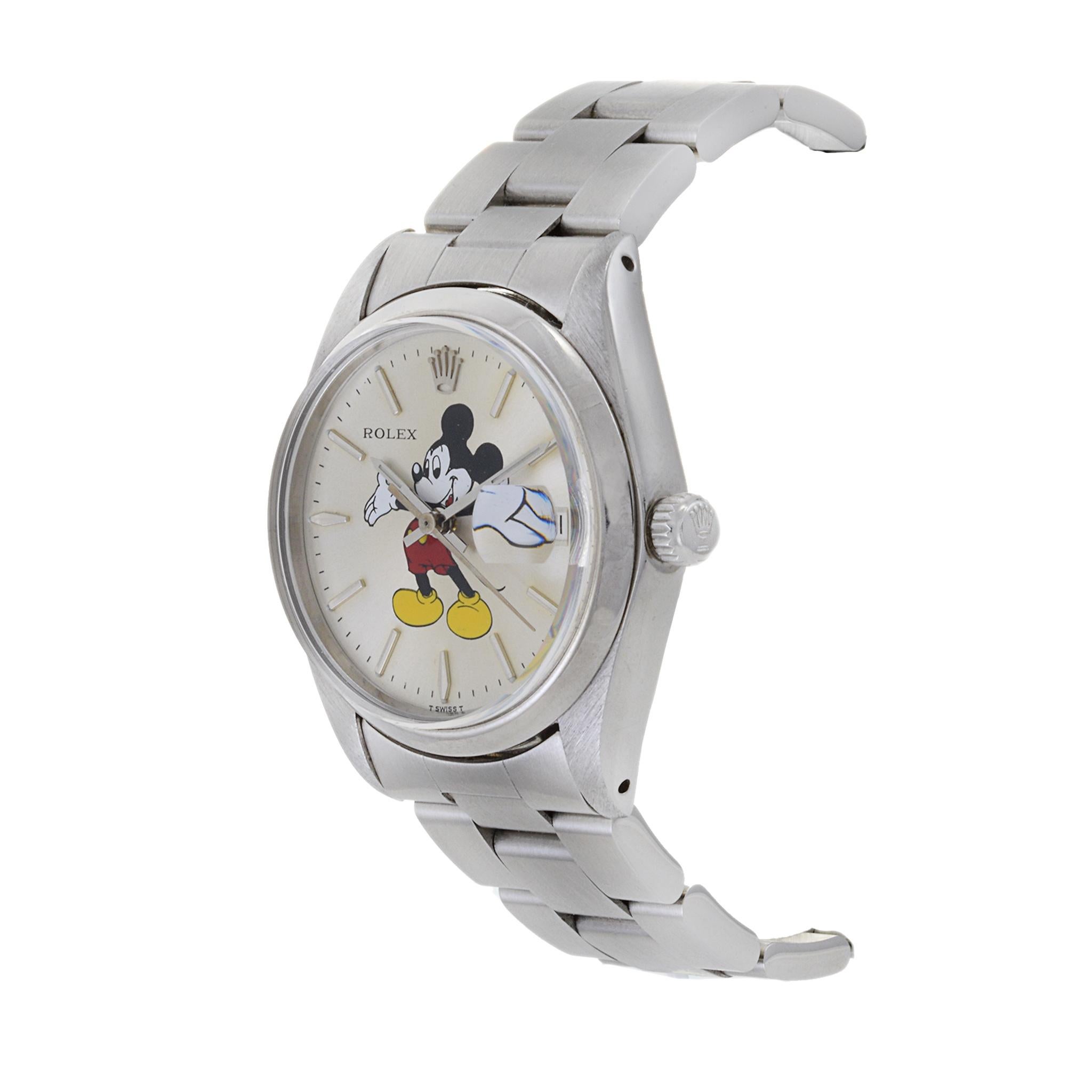 mickey mouse rolex