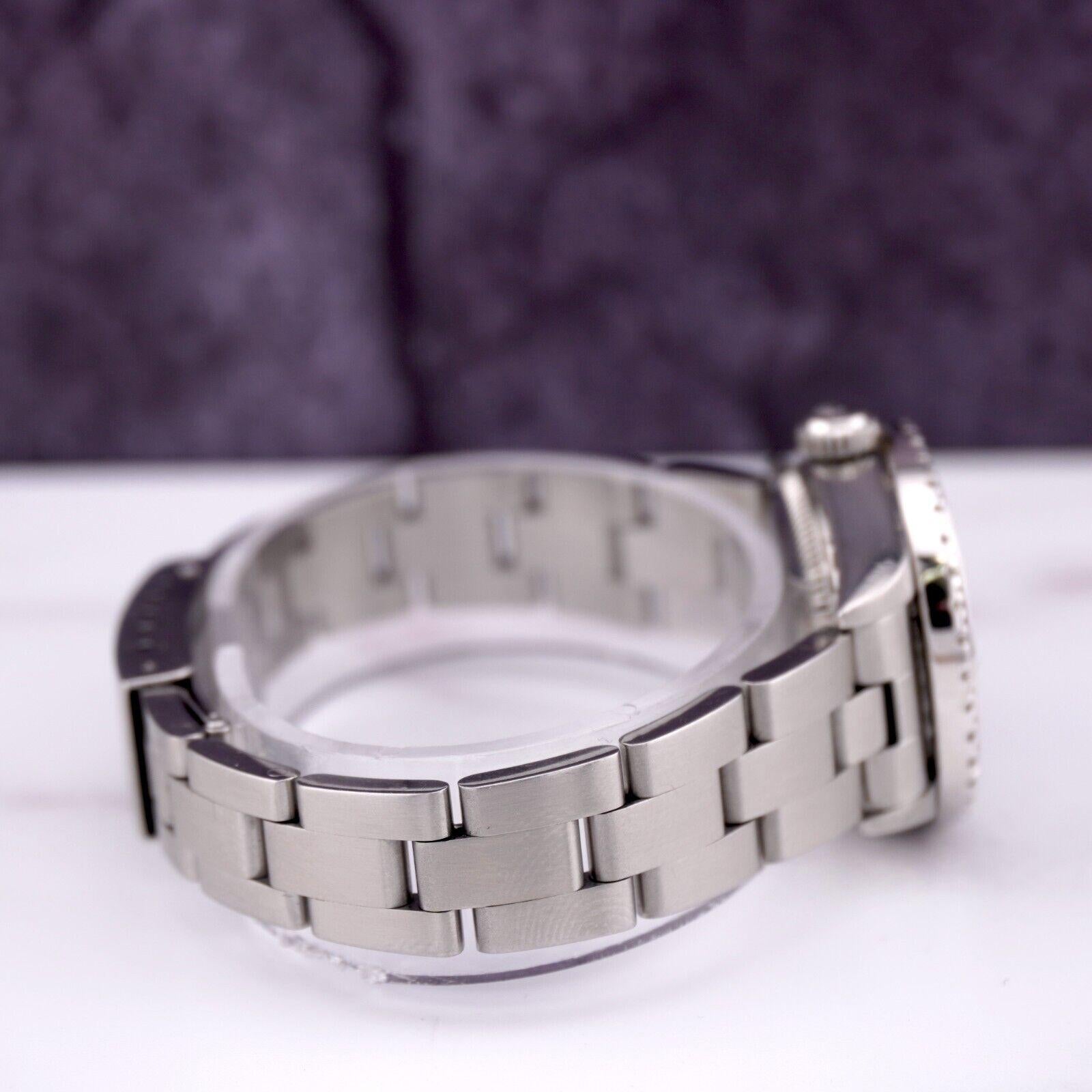 Rolex Oyster Datejust Damen 26mm Stahl Weißes Perlen Zifferblatt 1,50ct Diamanten 79160 (Rundschliff)