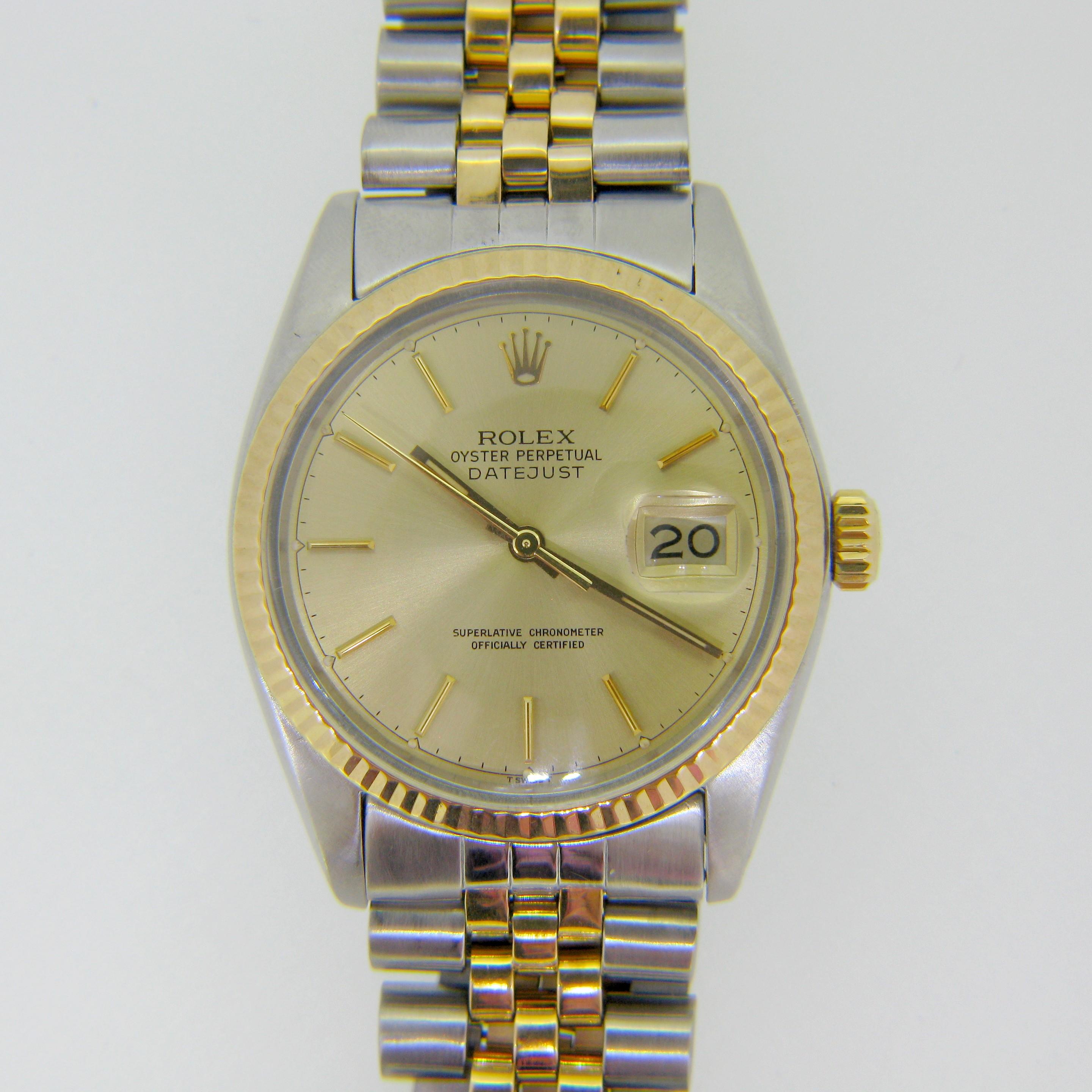 rolex oyster perpetual datejust 1978