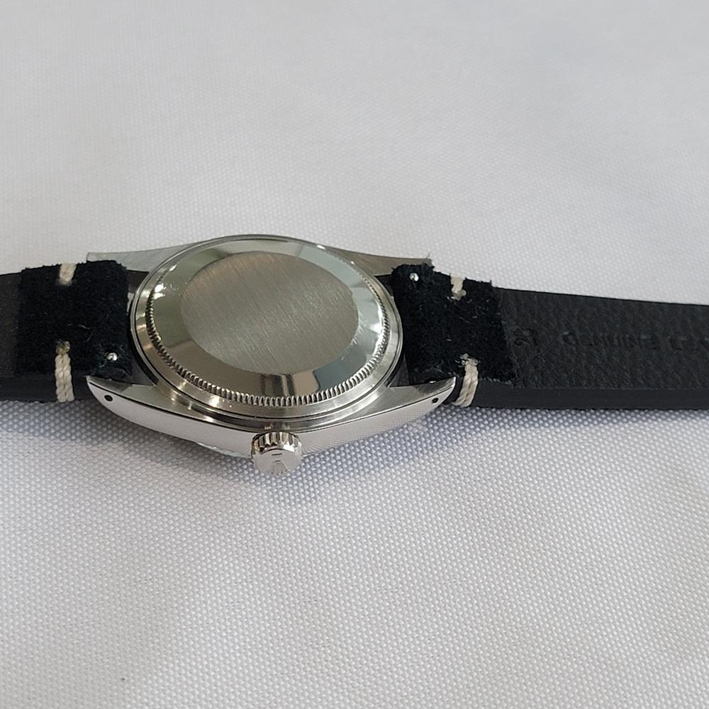 Rolex Oyster Datejust Ref 1601 36mm 18k SS 1970s Mens Vintage Automatic RA620B en vente 6