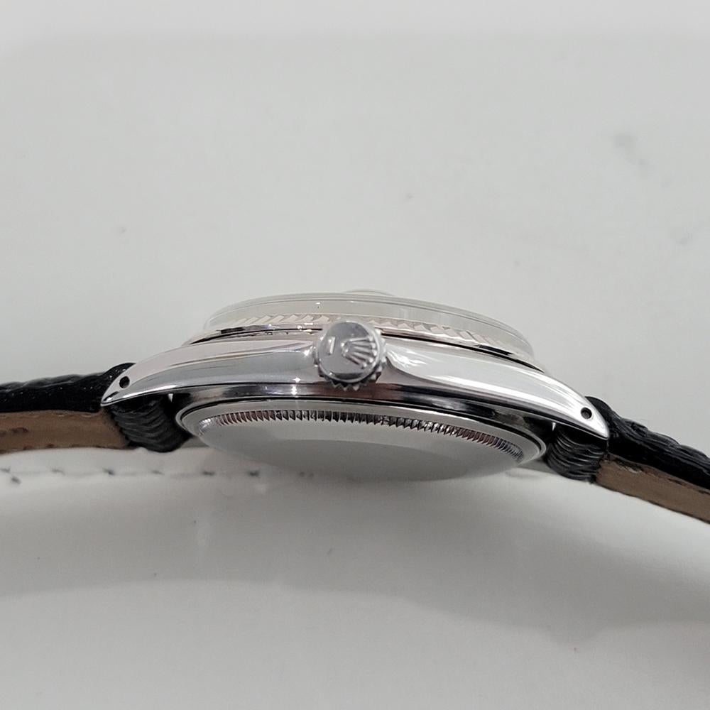 Rolex Oyster Datejust Ref 1601 36mm 18k SS Mens 1970s Vintage Automatic RA594 en venta 5