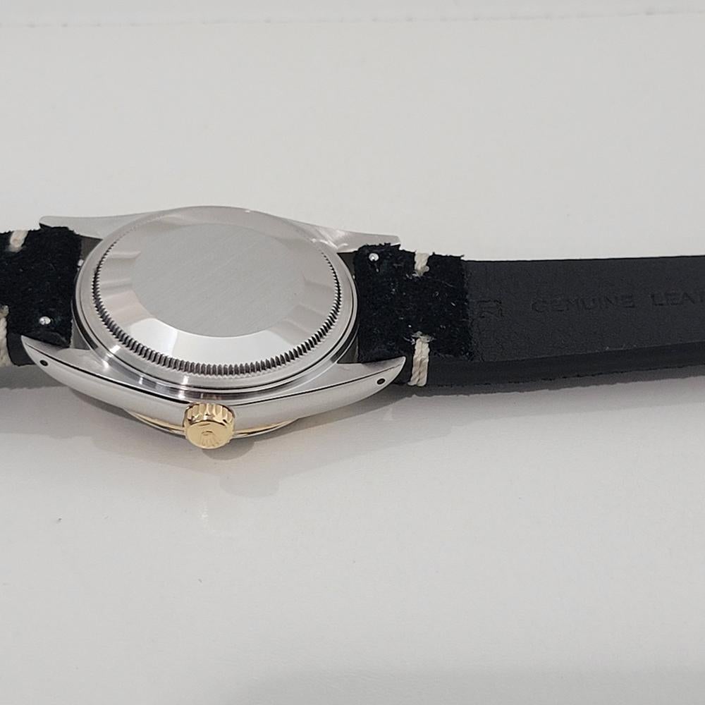 Rolex Oyster Datejust Ref 16013 36mm 18k SS Mens Automatic 1980s Swiss RA399 For Sale 6