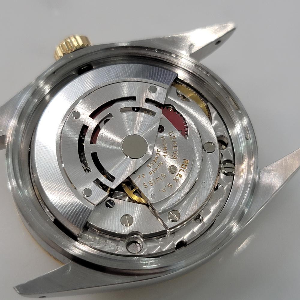 Rolex Oyster Datejust Ref 16013 36mm 18k SS Mens Automatic 1980s Swiss RA399 For Sale 7