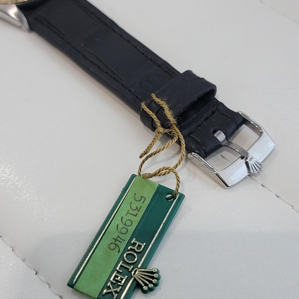 Rolex Oyster Datejust Ref 16013 Mens 36mm 18k SS 1970s Vintage Automatic RA615 en venta 4