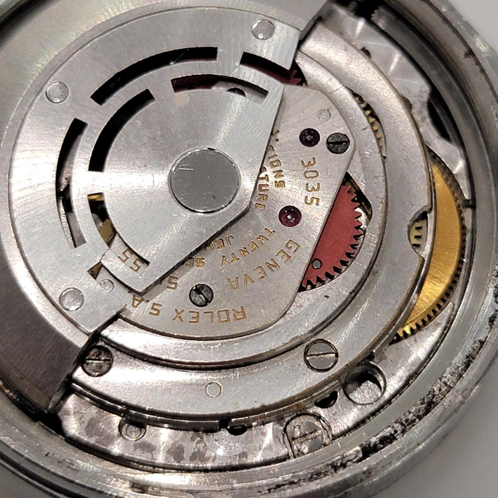 Rolex Oyster Datejust Ref 16013 Mens 36mm 18k SS 1980s Automatic RA523 Vintage For Sale 7