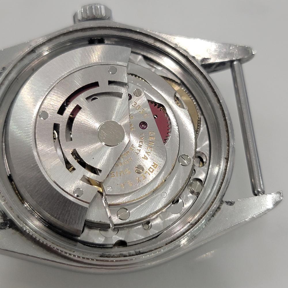 Rolex Oyster Datejust Ref 16030 36mm Herren Diamant MOP Zifferblatt Automatik 1980er Jahre RA550 im Angebot 8