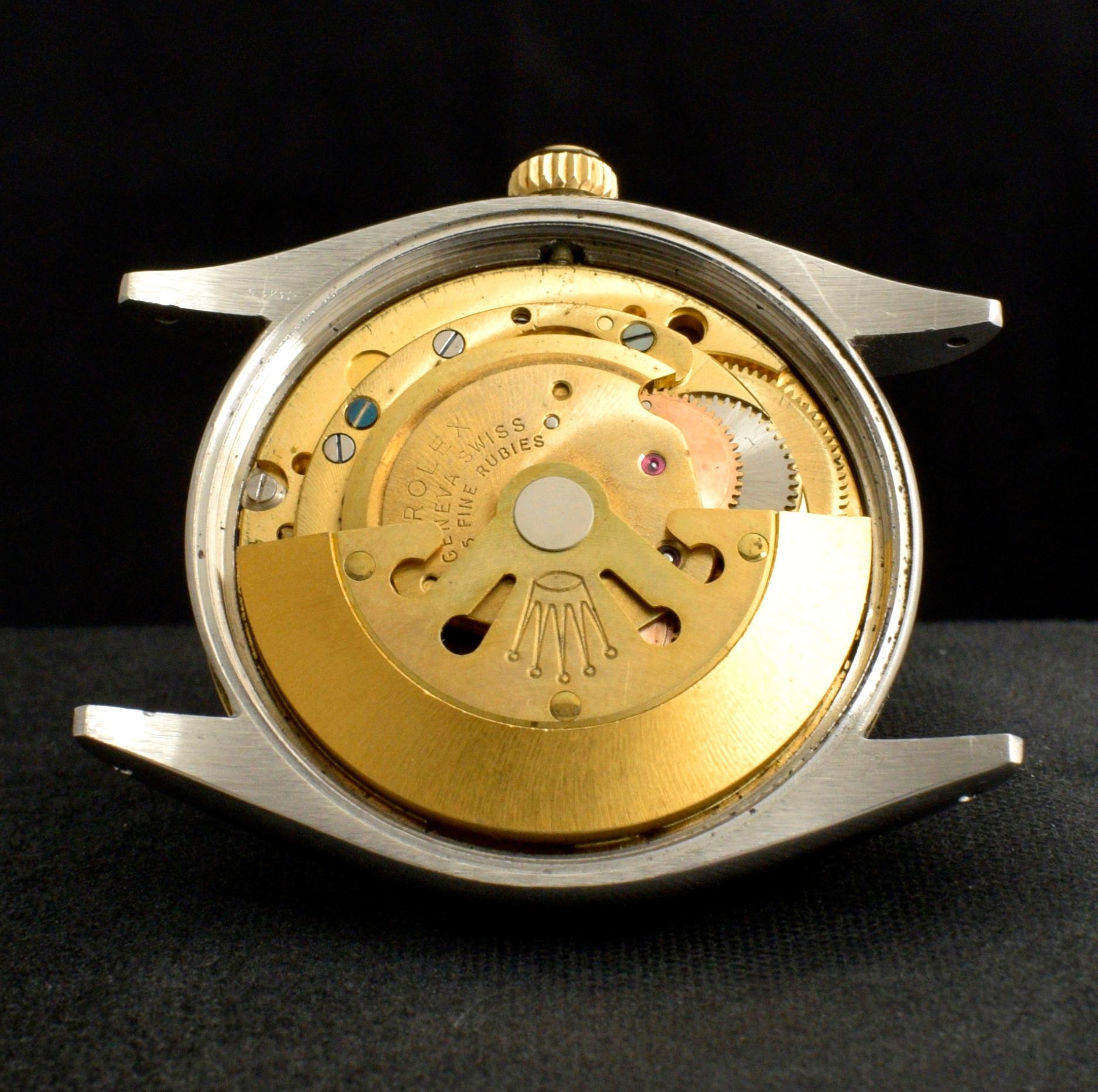 Rolex Oyster Explorer White Creamy Honeycomb Dial 5501 Steel Manual Watch, 1958 3