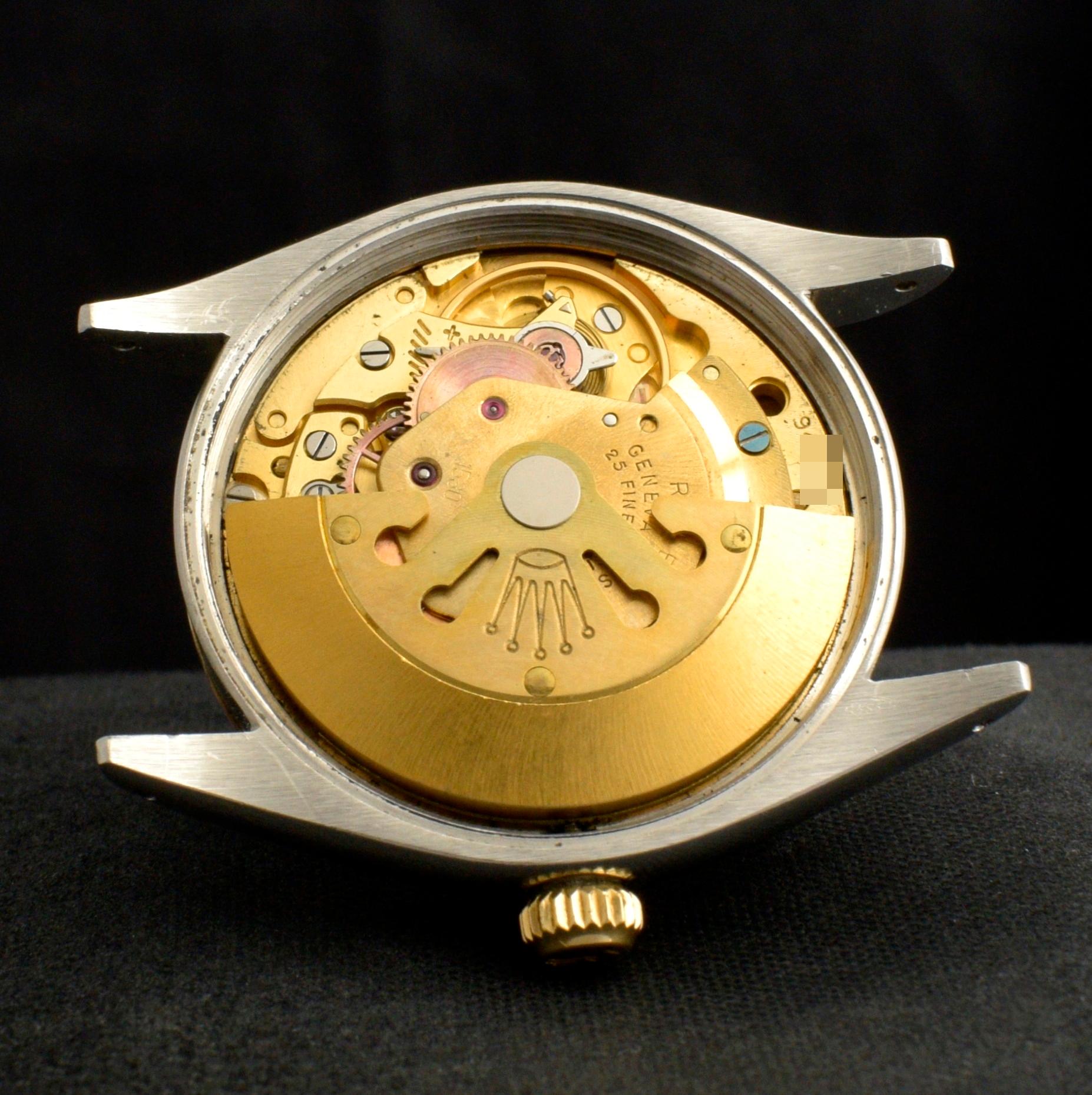 Rolex Oyster Explorer White Creamy Honeycomb Dial 5501 Steel Manual Watch, 1958 4