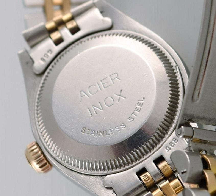 Rolex Oyster Lady Perpetual Date en or. Montre-bracelet pour dames, années 1970/80 en vente 1
