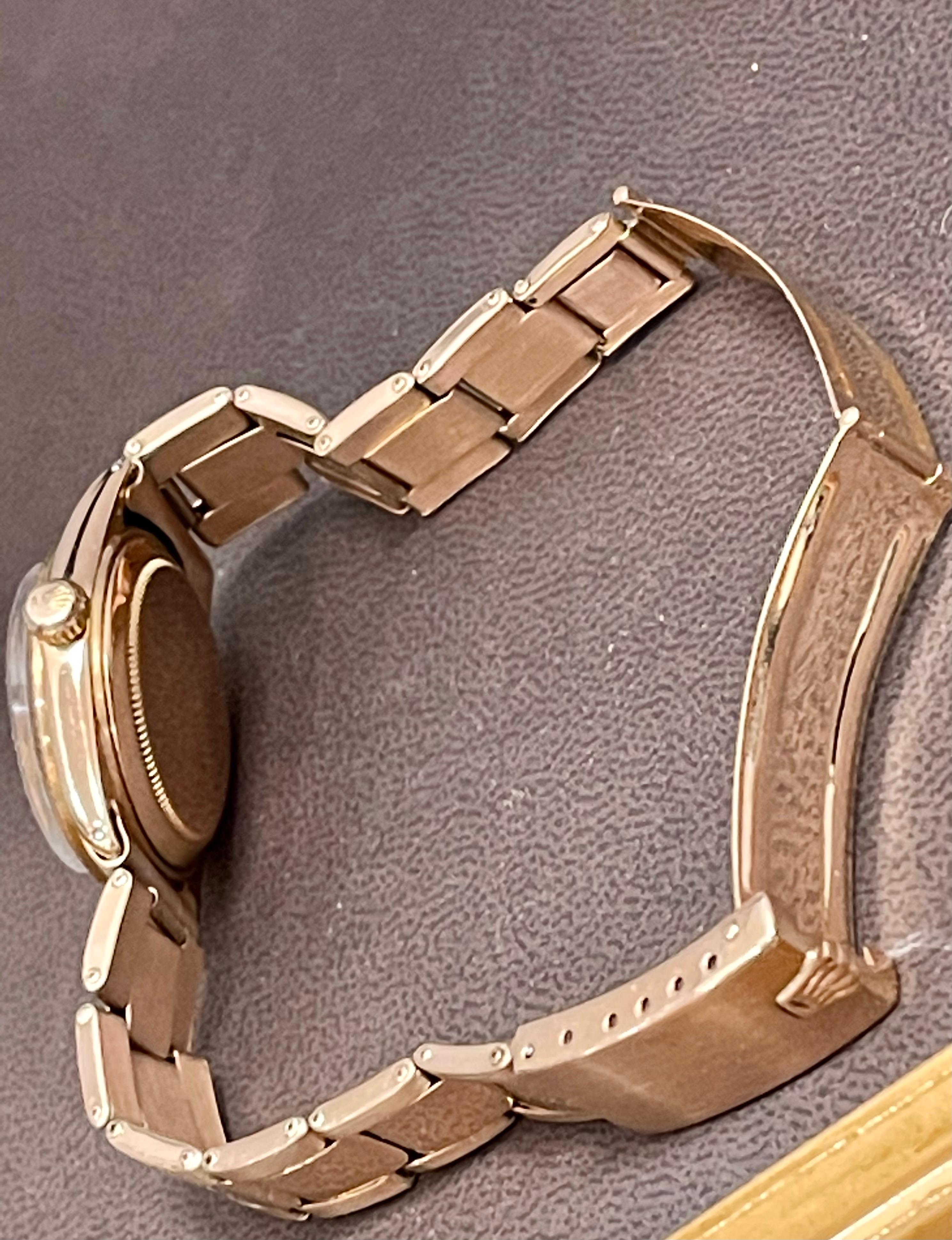 Rolex Oyster Perpatual Lady Datejust 28 Roségold geriffelte Lünette Uhr im Angebot 3
