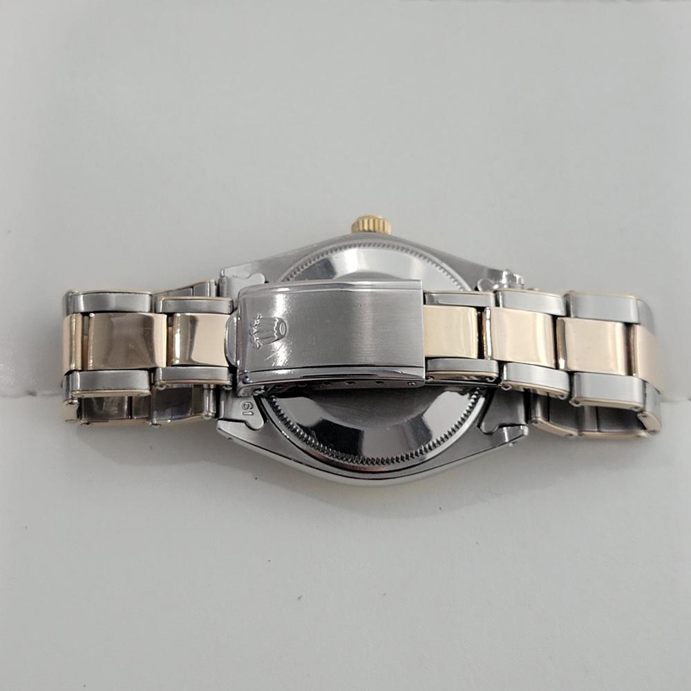 Rolex Oyster Perpetual 1002 34mm Mens 14k SS Automatic 1960s All Original RA570 For Sale 7