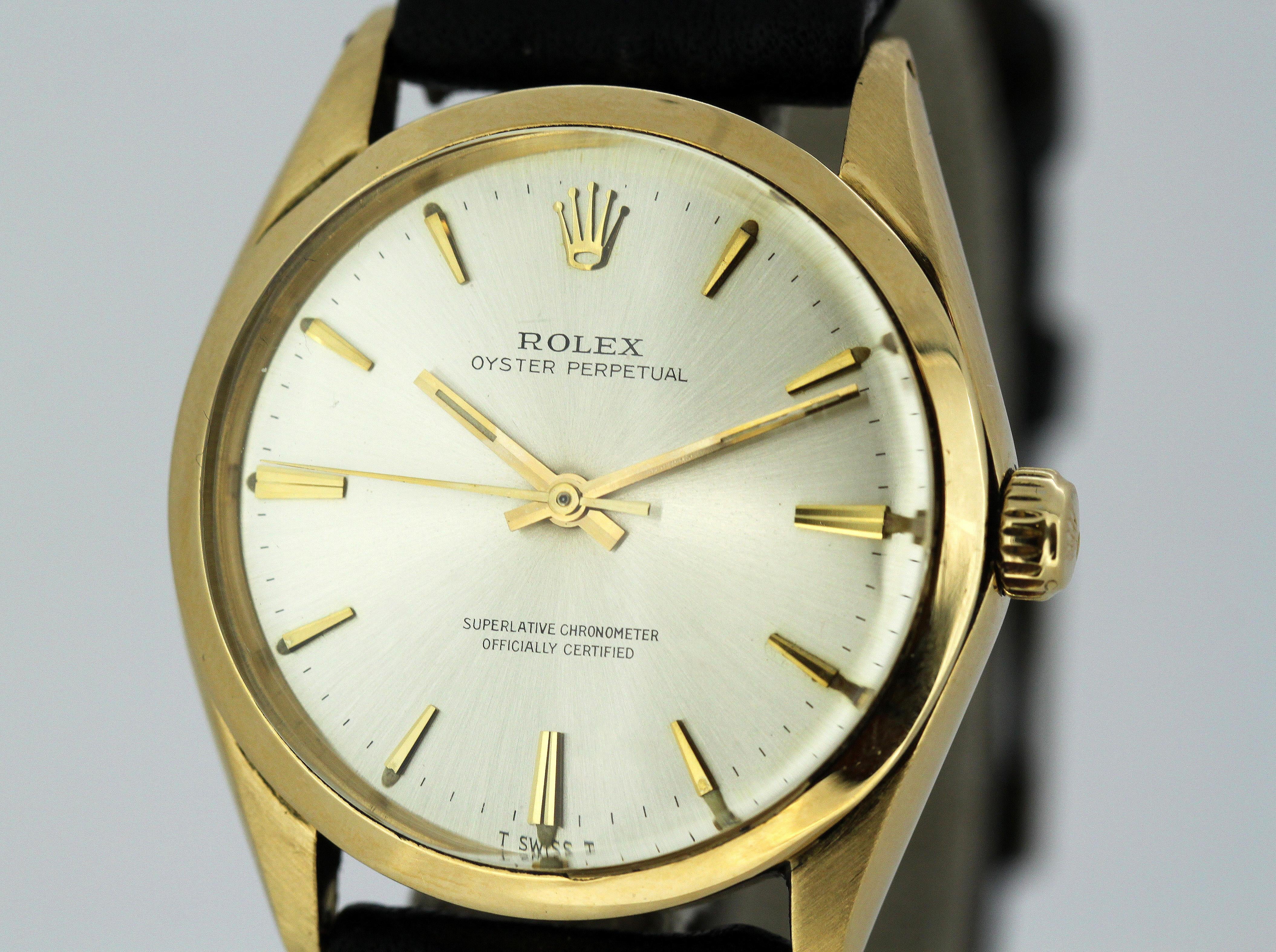 Rolex, Oyster Perpetual, 1002, Men, 1970s In Good Condition In Braintree, GB