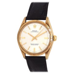 Vintage Rolex Oyster Perpetual 1005, Silver Dial, Certified and Warranty
