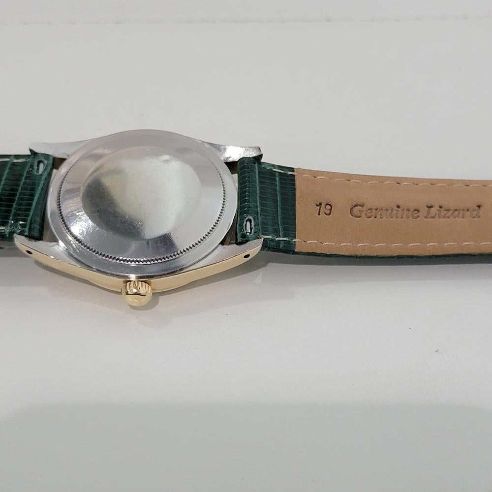 Rolex Oyster Perpetual 1014 34mm Gold Capped Mens Automatic 1960s Vintage RA541 en venta 5