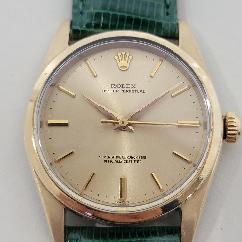 Timeless classic, Men's Rolex Oyster Perpetual Ref.1014 