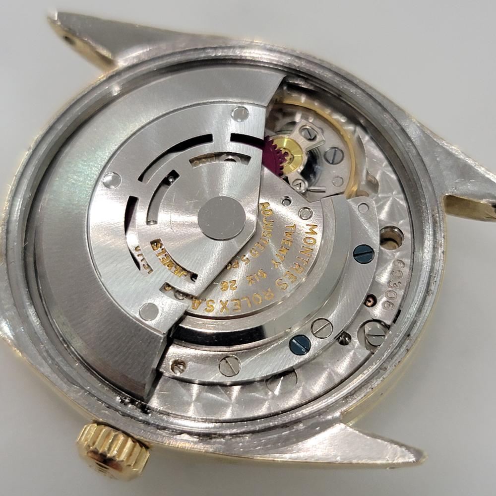 Rolex Oyster Perpetual 1024 34mm Gold Capped Mens Automatic 1960s Vintage RA584 en vente 7