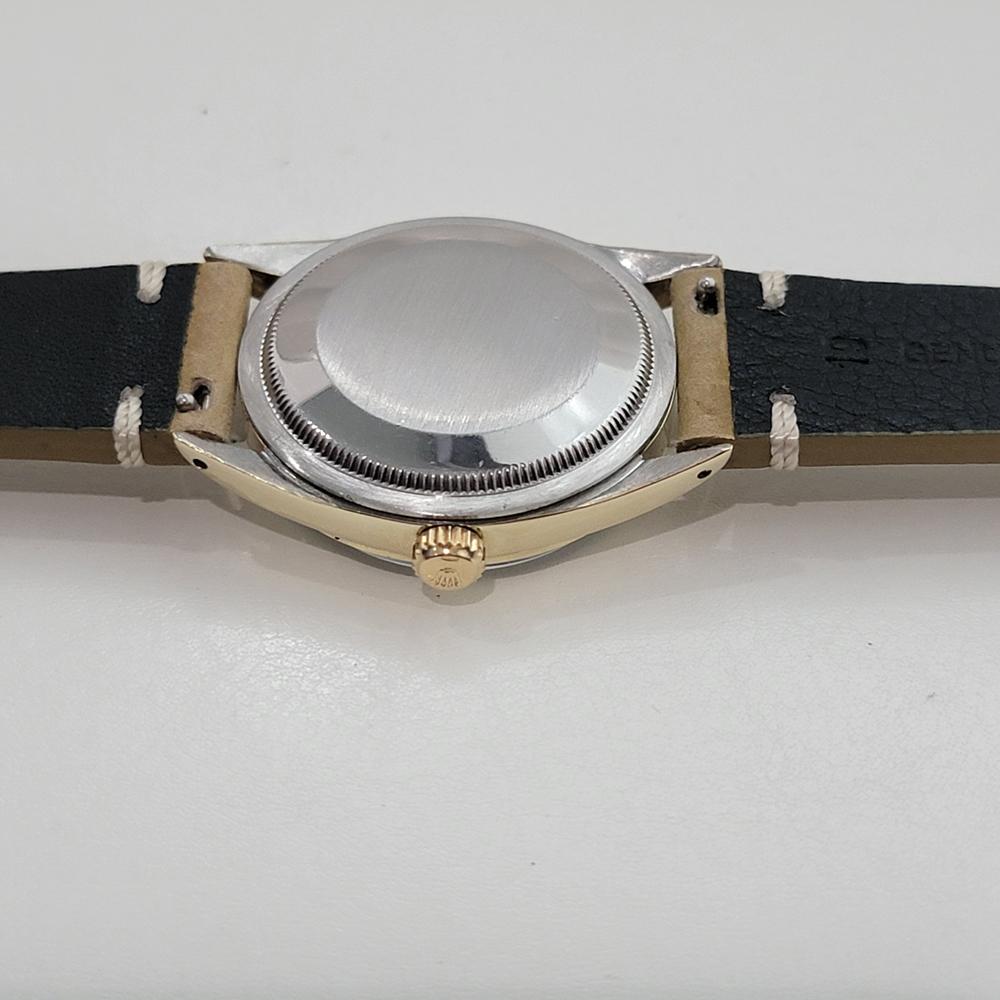 Rolex Oyster Perpetual 1024 34mm Gold Capped Mens Automatic 1960s Vintage RA584B For Sale 6