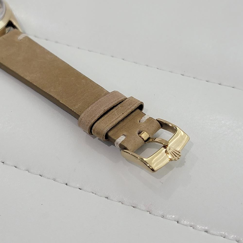 Rolex Oyster Perpetual 1024 34mm Gold Capped Mens Automatic 1960s Vintage RA584B For Sale 4