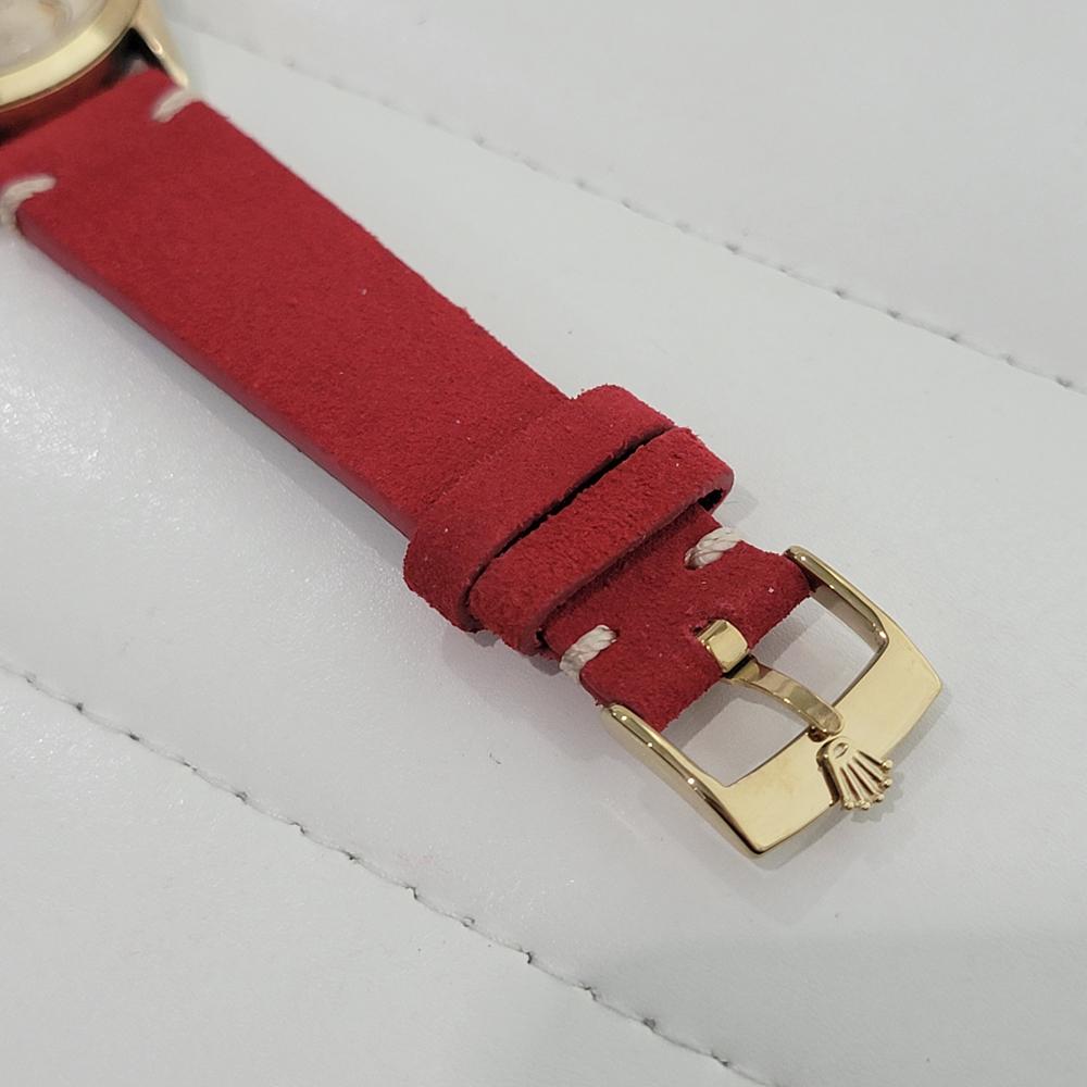 Rolex Oyster Perpetual 1024 34mm Gold Capped Mens Automatic 1970s Vintage RA584B For Sale 4