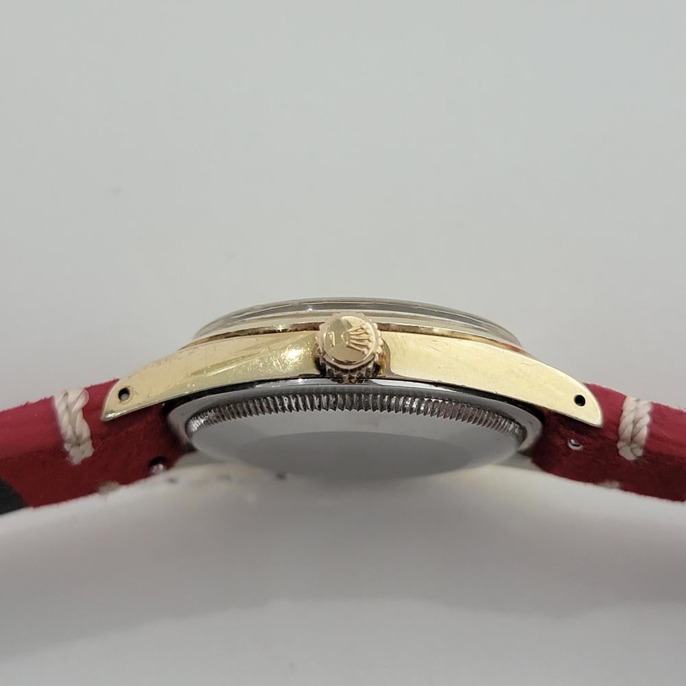 Rolex Oyster Perpetual 1024 34mm Gold Capped Mens Automatic 1970s Vintage RA584B For Sale 5