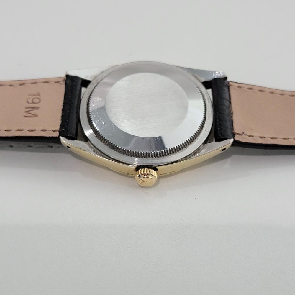 Rolex Oyster Perpetual 1024 34mm Gold Capped Mens Automatic 1970s Vintage RA545B For Sale 6
