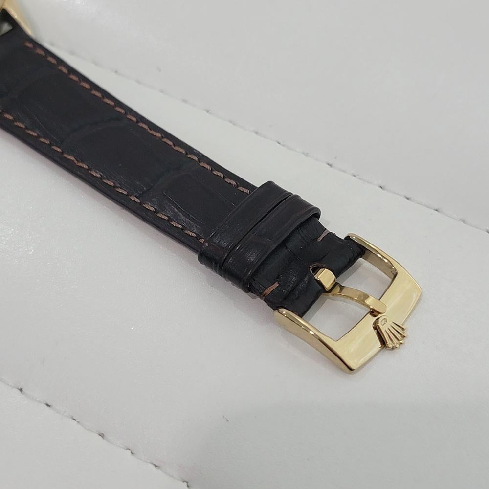Rolex Oyster Perpetual 1024 34mm Gold Capped Mens Automatic 1970s Vintage RA545B For Sale 4