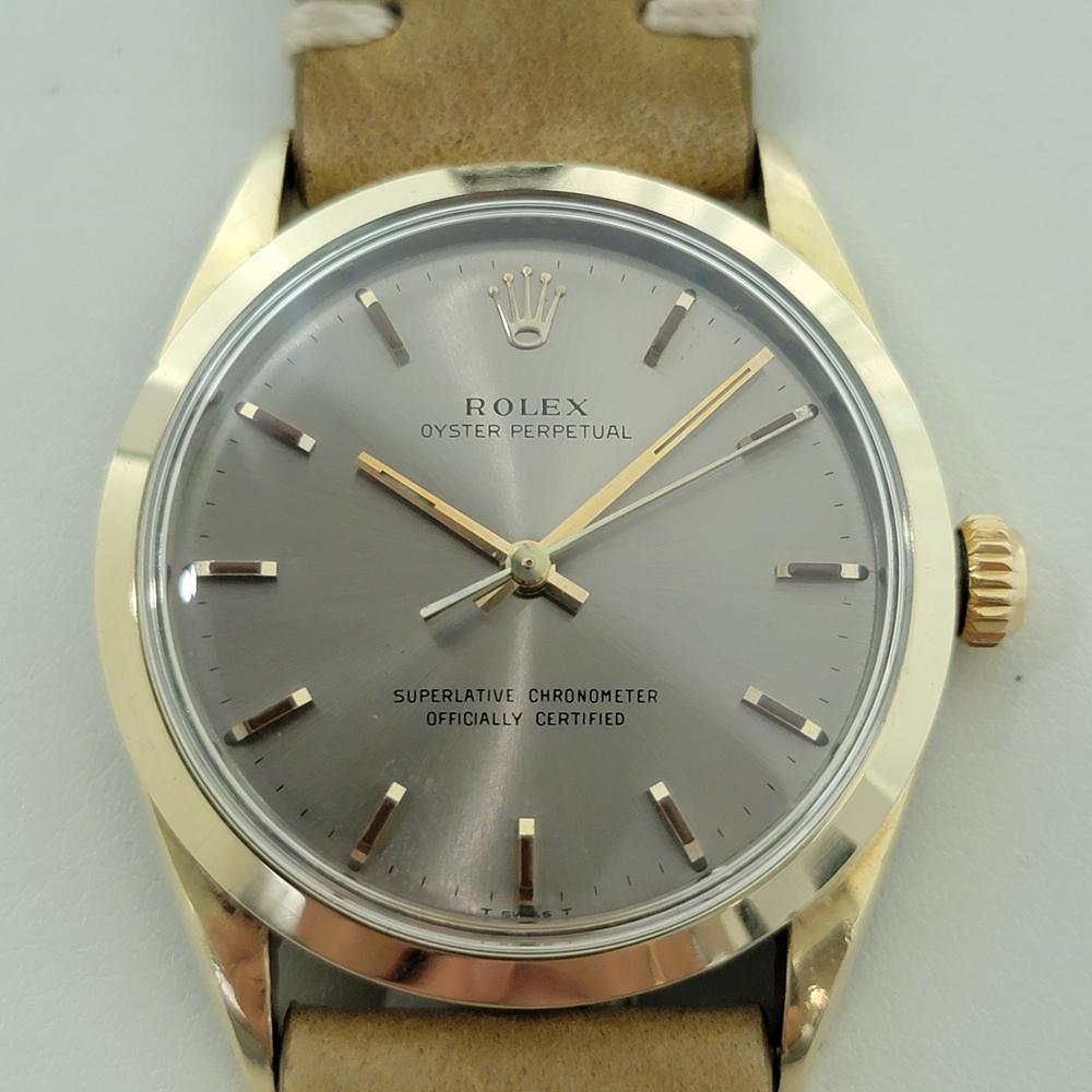 Klassische Ikone, Herren Rolex Oyster Perpetual Ref.1024 
