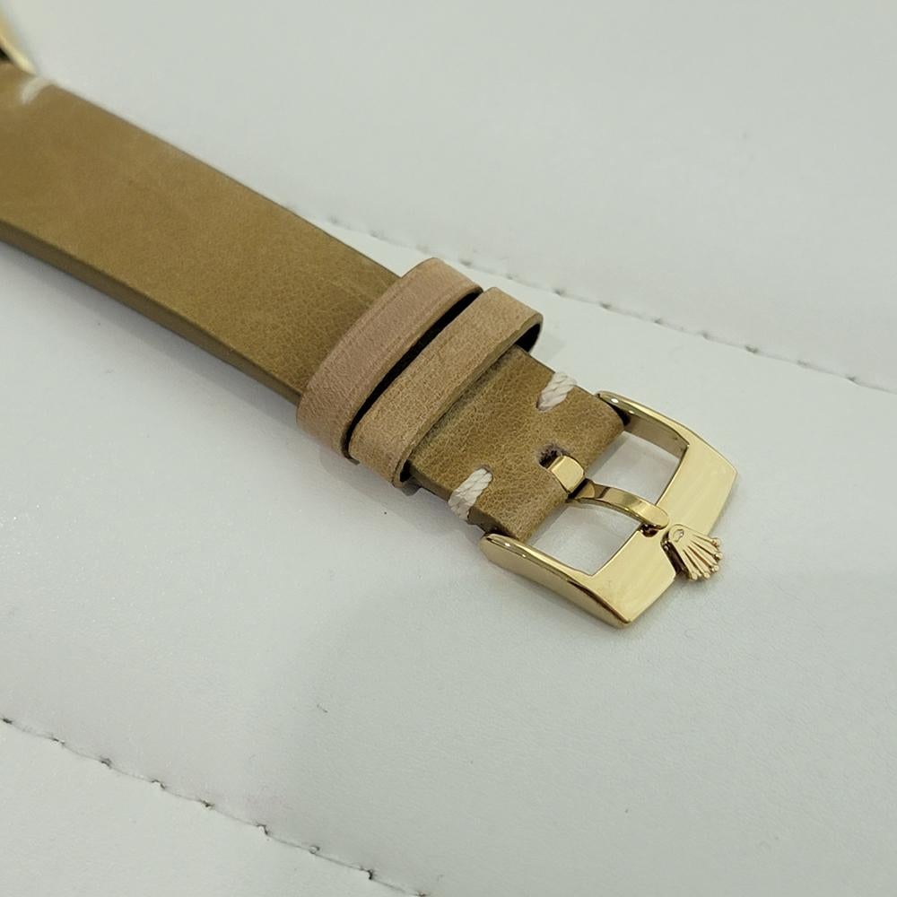 Rolex Oyster Perpetual 1024 34mm Herren Gold Capped Automatic 1960s Vintage RA200C im Angebot 5