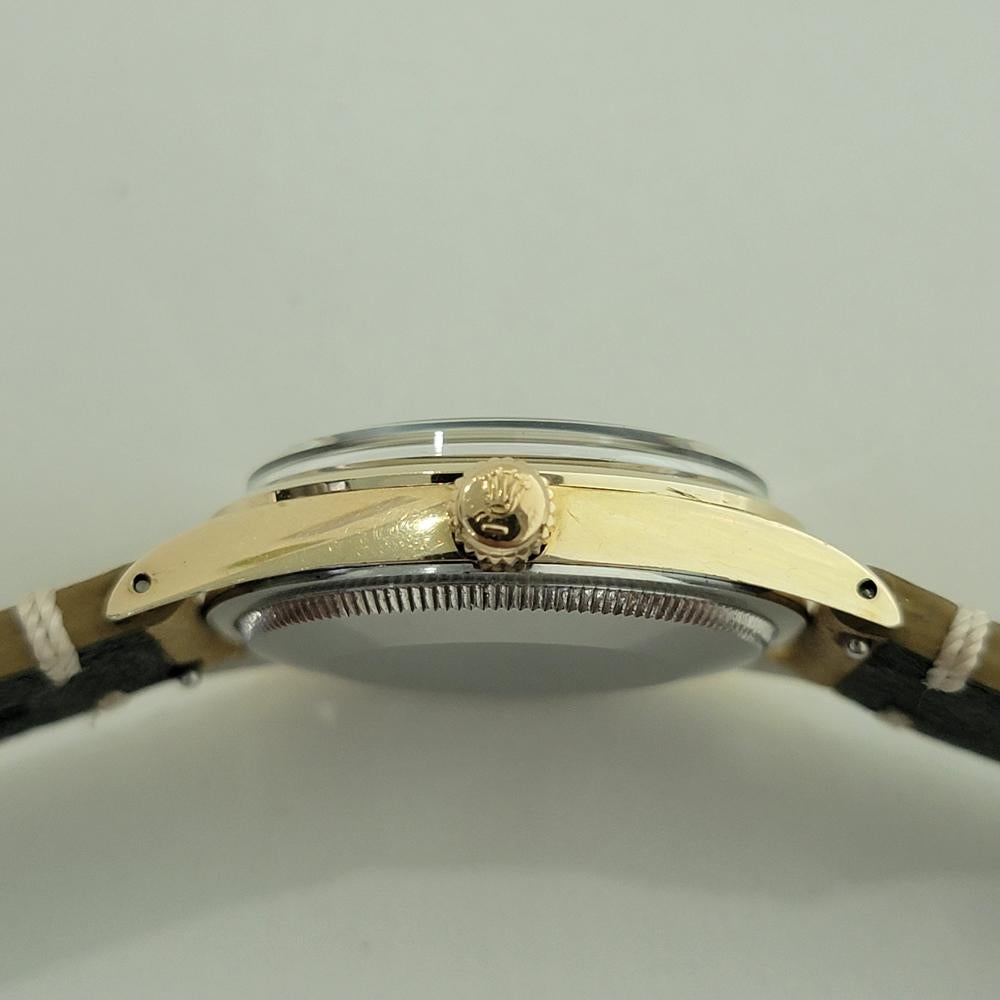 Rolex Oyster Perpetual 1024 34mm Herren Gold Capped Automatic 1960s Vintage RA200C im Angebot 6