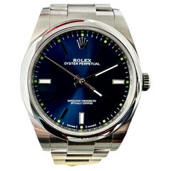 Rolex Oyster Perpetual #114300 39mm Stainless Steel w/ Blue Dial