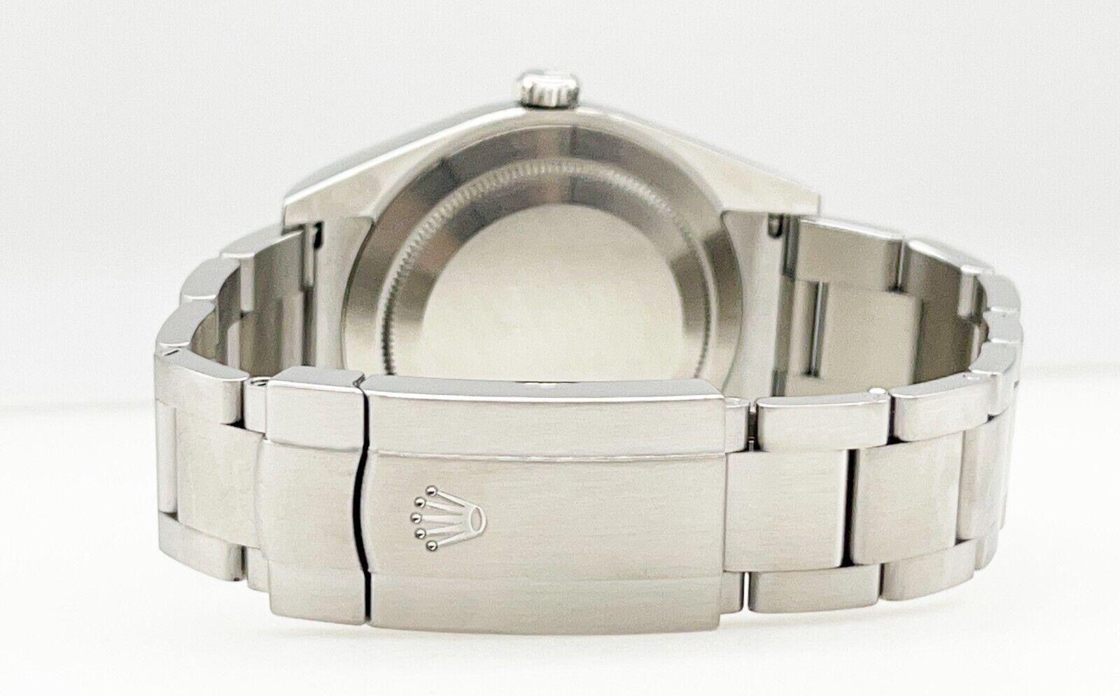 Rolex Oyster Perpetual 114300 Blaues Zifferblatt Edelstahl Box 39mm 2