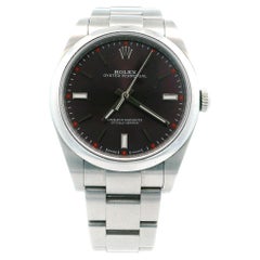 Rolex Oyster Perpetual 114300 Red Grape Dial W/ Box & Papers