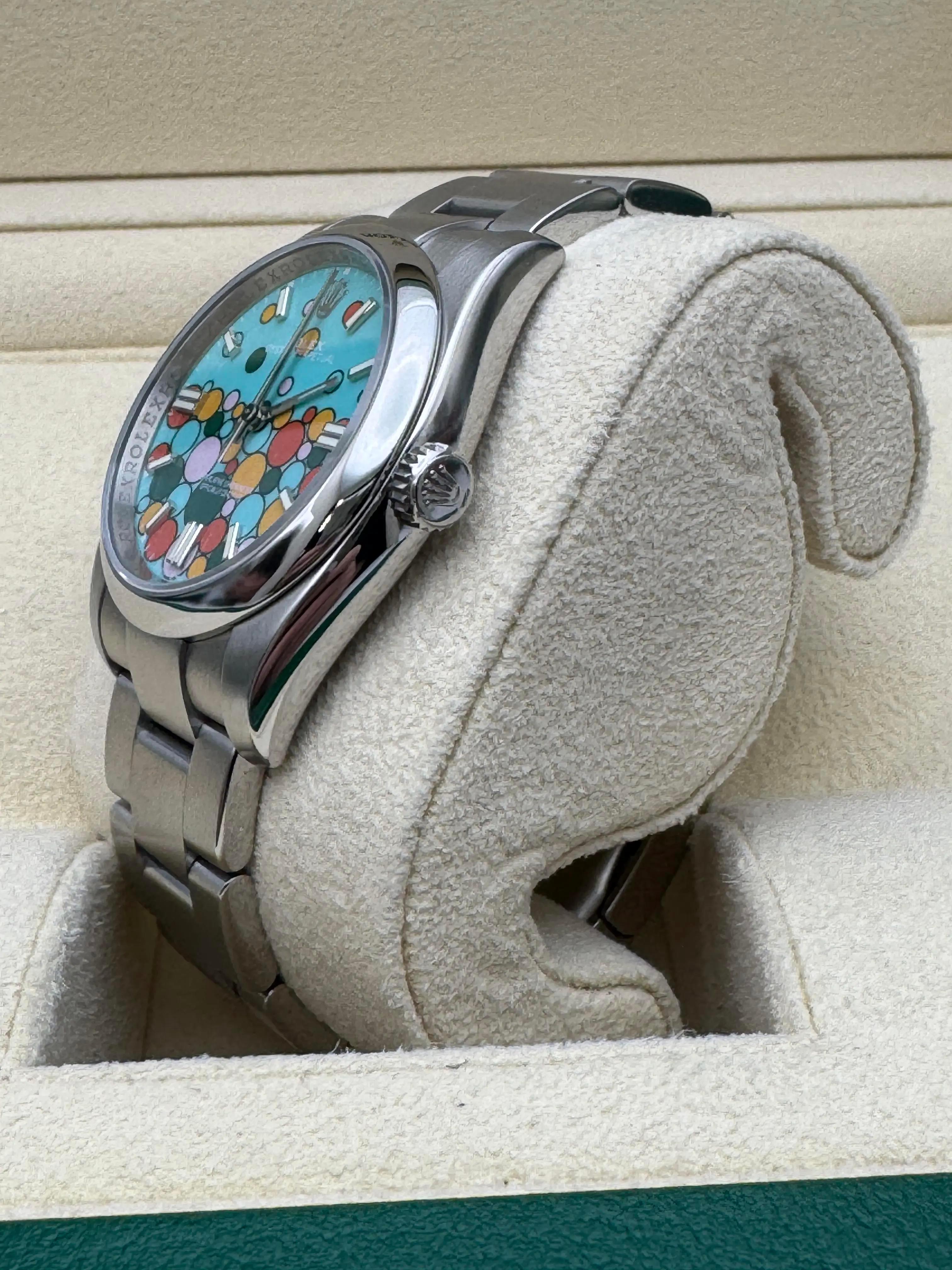 Rolex Oyster Perpetual 116000 36mm Custom Celebration Dial Box Card 126000 style For Sale 2