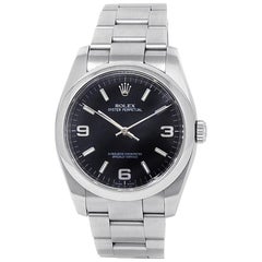 Rolex Oyster Perpetual 116000, Black Dial, Certified and Warranty