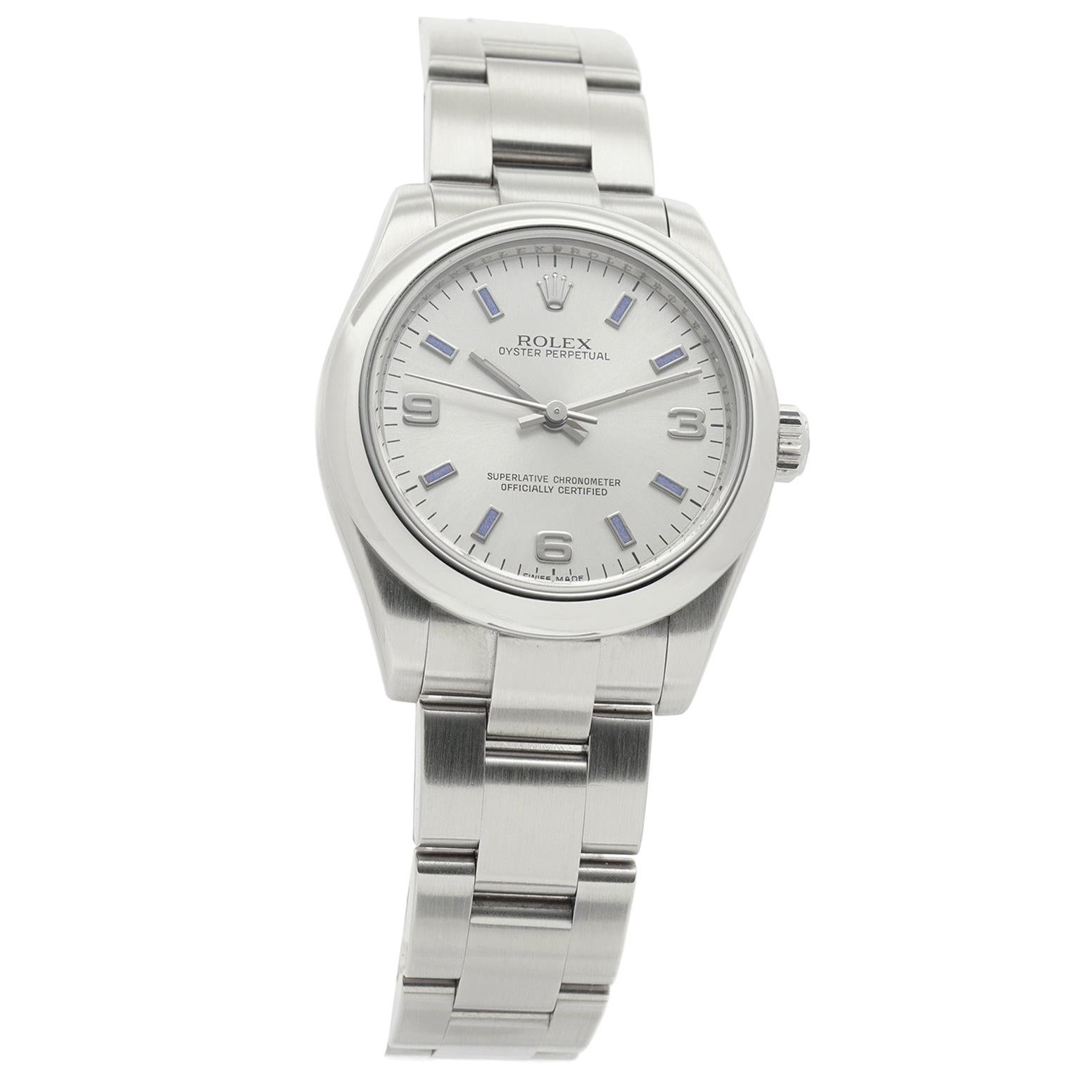 Rolex Oyster Perpetual 117200, Silver 