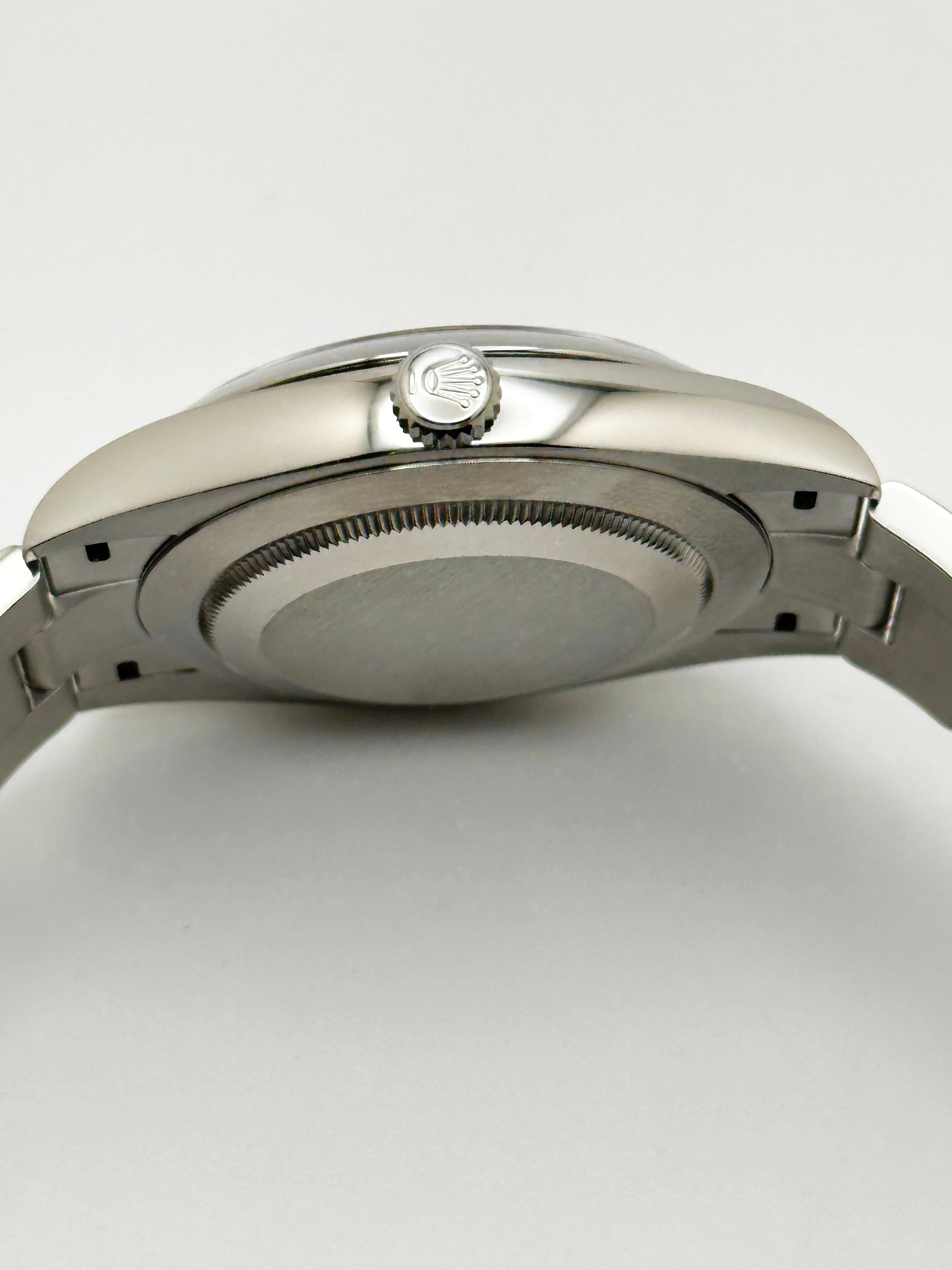 Rolex Oyster Perpetual 124300 41mm Cadran noir Acier inoxydable Boîte papier 2022 en vente 2