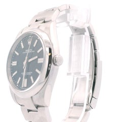 Rolex Oyster Perpetual 124300 Black Dial Mens Watch Box & Papers