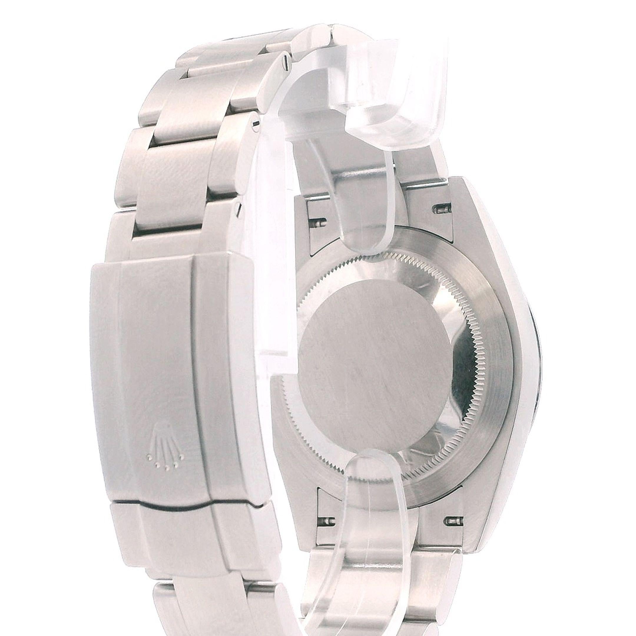 Men's Rolex Oyster Perpetual 124300 Black Dial Mens Watch Box & Papers For Sale
