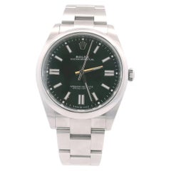 Rolex Oyster Perpetual 124300 Schwarzes Zifferblatt Herrenuhrschachtel & Papiere
