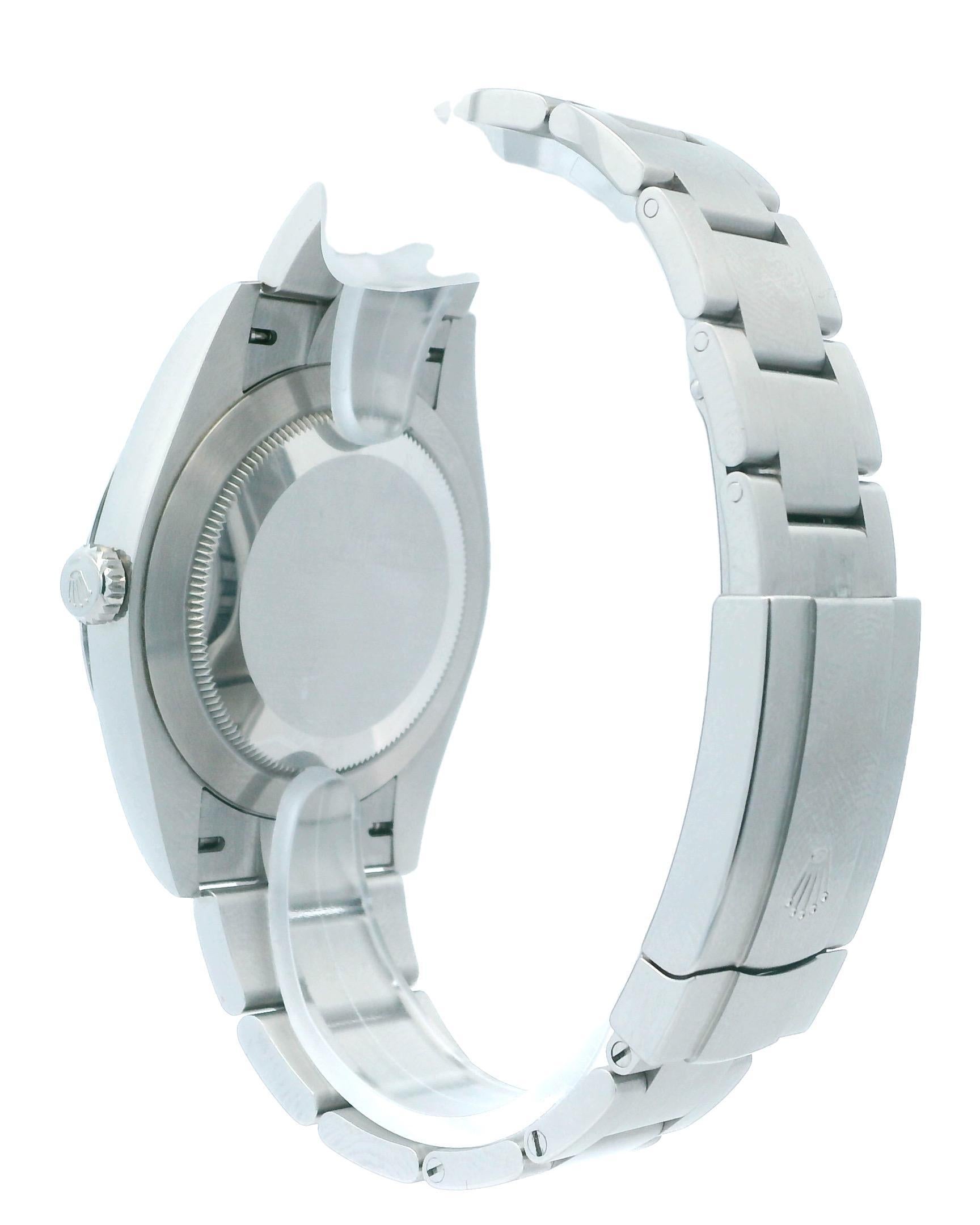 Rolex Oyster Perpetual 124300 Yellow Dial Mens Watch Box & Papers For Sale 1