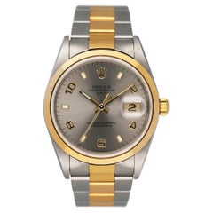 Rolex Oyster Perpetual 14203 Slate Dial Mens Watch