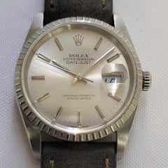 Rolex Oyster Perpetual 16220 Datejust Mens 1980s 36mm Automatic RA761