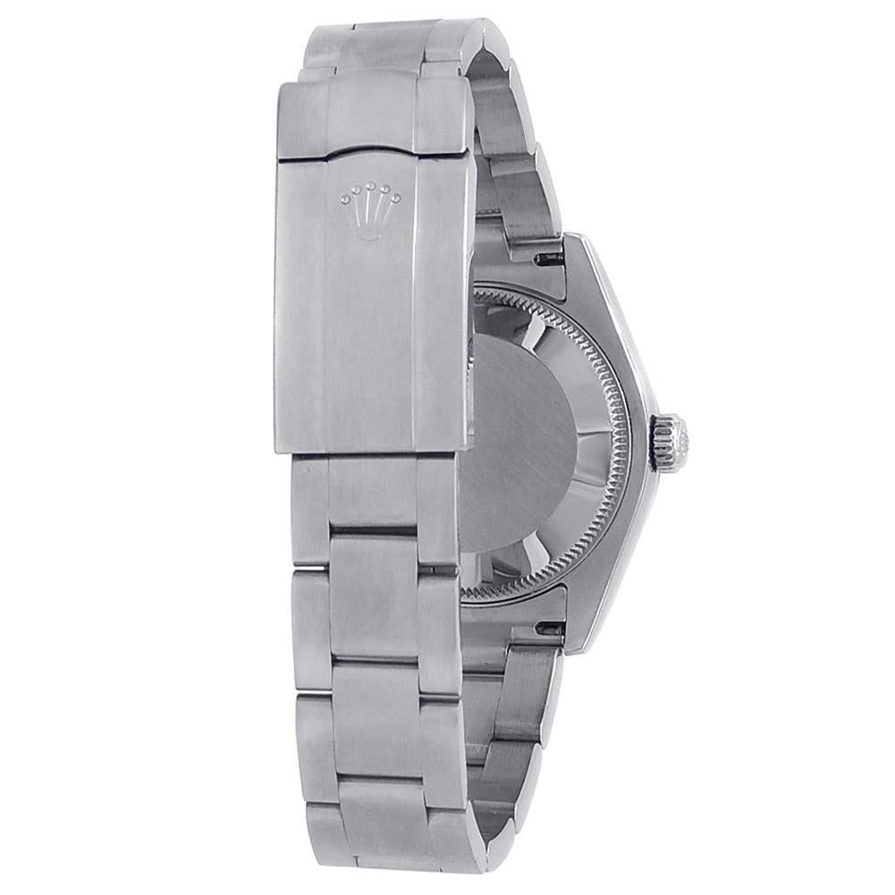 Rolex Oyster Perpetual 177200, Silver Dial, Certified and Warranty 1