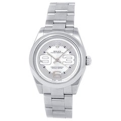 Rolex Oyster Perpetual 177200, Silver Dial, Certified and Warranty