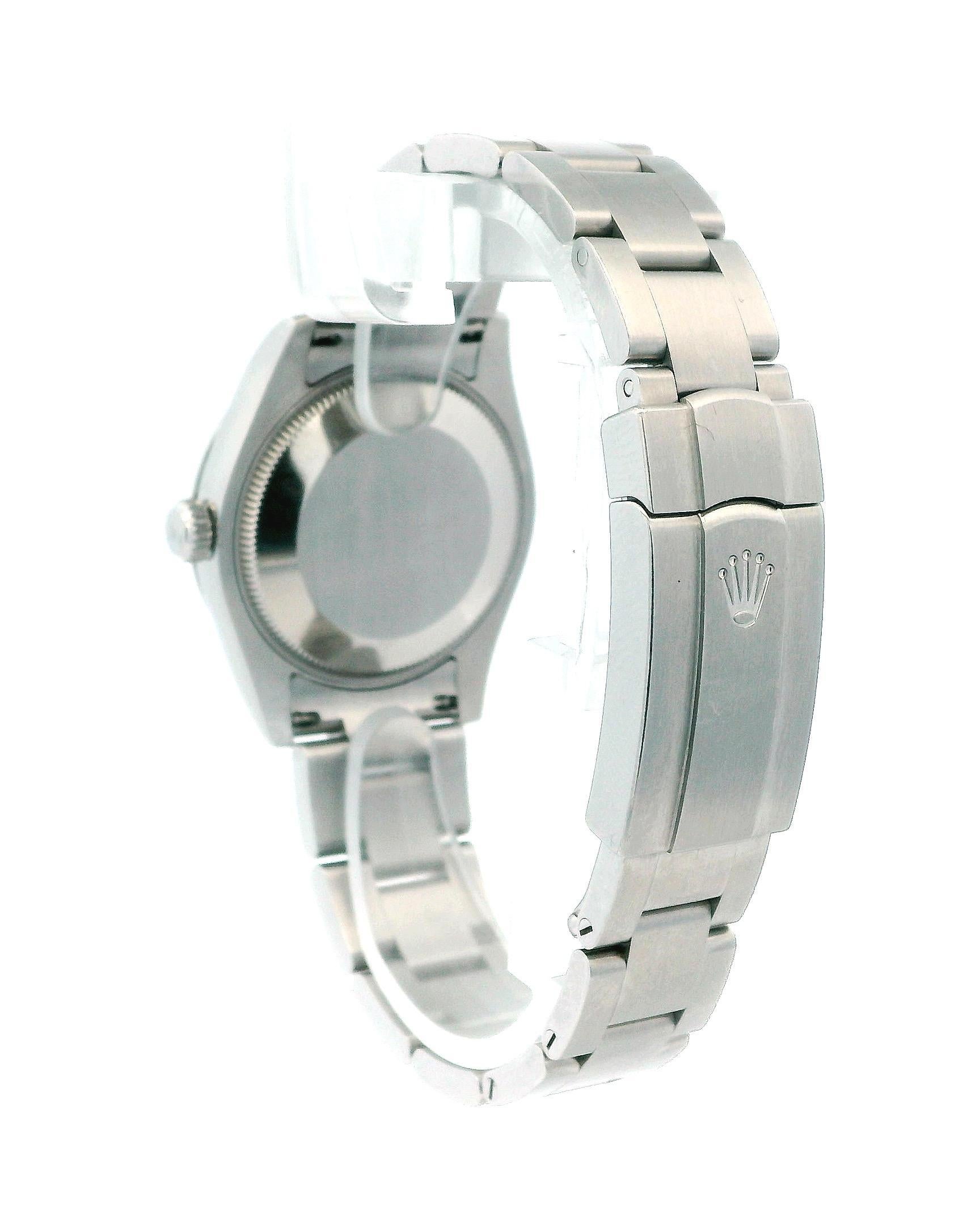 Rolex Oyster Perpetuo  177200 Orologio da donna con quadrante bianco in vendita 2